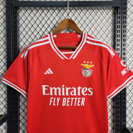 Camisa Benfica Home 23/24 - Adidas Torcedor Masculina