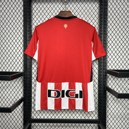 Camisa Athletic Bilbao Titular 24/25 - Versão Torcedor