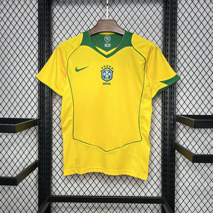 Camisa Brasil Titular 2004 - Versão Retro