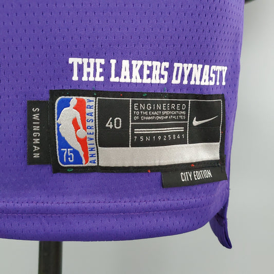 Camisa NBA Lakers #39 Howard City Edition Purple - 23/24