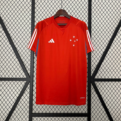 Camisa Cruzeiro Treino vermelha 24/25 - Versão Torcedor