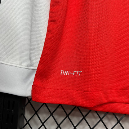 Camisa Arsenal Titular 12/13 - Versão Retro Manga Comprida