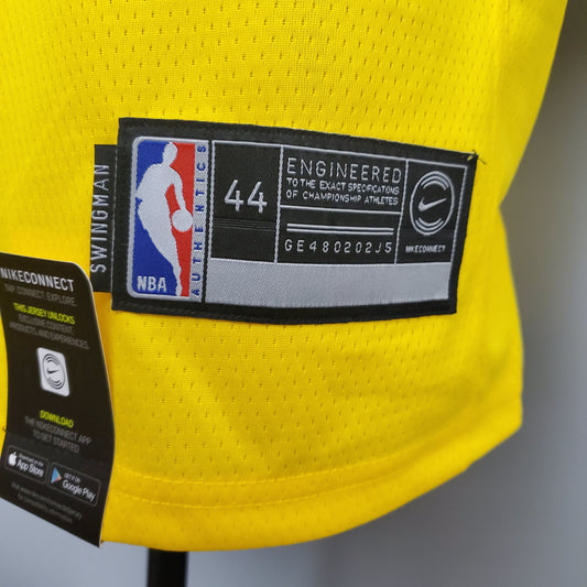 Camisa NBA Lakers #8 Bryant Commemorative Yellow - 23/24