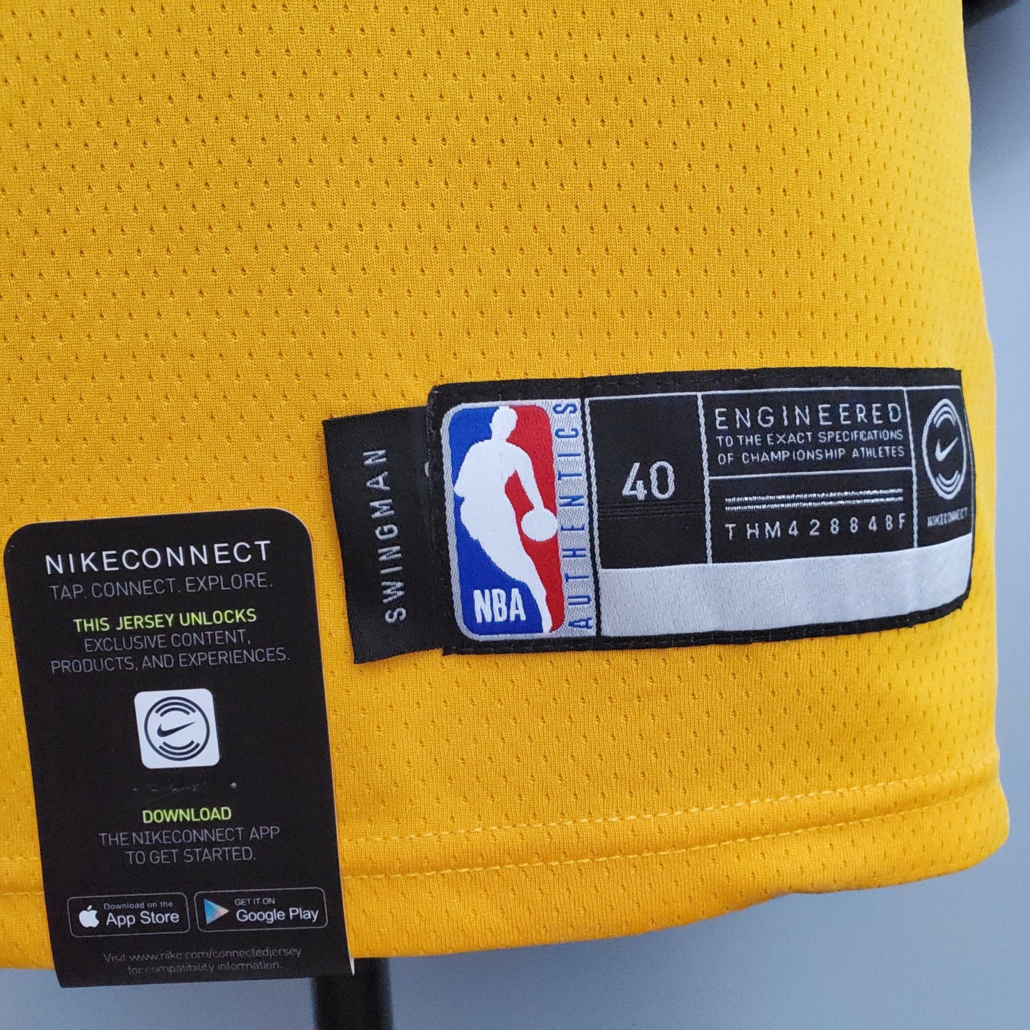 Camisa NBA Golden State Warriors #11 Thompson - Retro Yellow