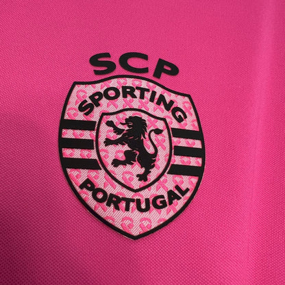 Camisa Sporting Outubro Rosa 24/25 - Nike Torcedor Masculina