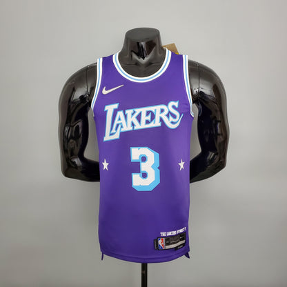 Camisa NBA Lakers #3 Davis City Edition Purple - 23/24