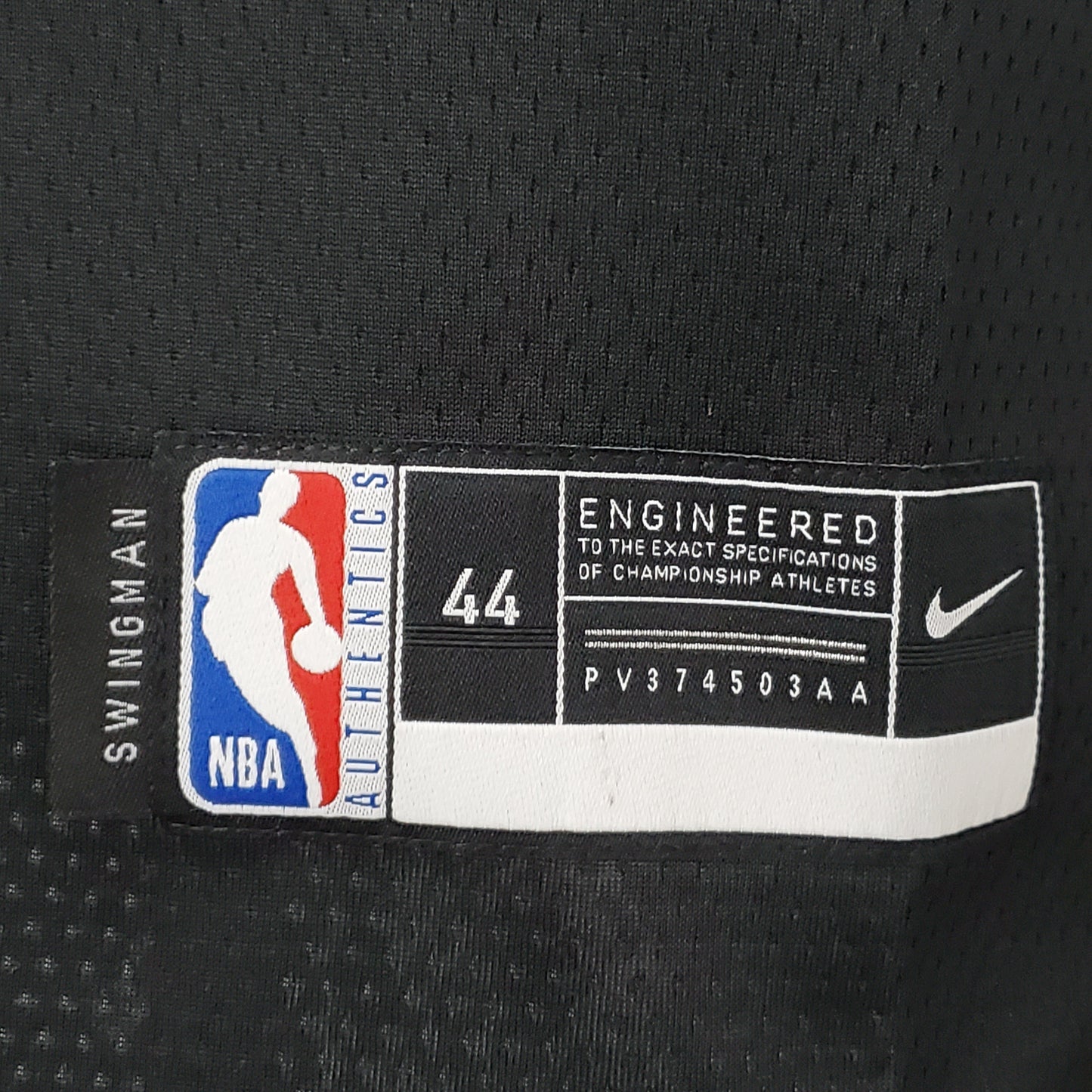 Camisa NBA Lakers #6 James Latin Black 75° Aniversário- 23/24
