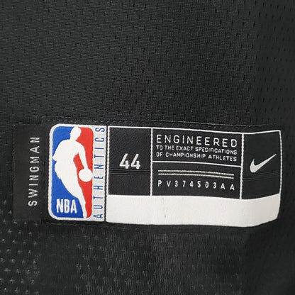 Camisa NBA Lakers #6 James Latin Black 75° Aniversário- 23/24