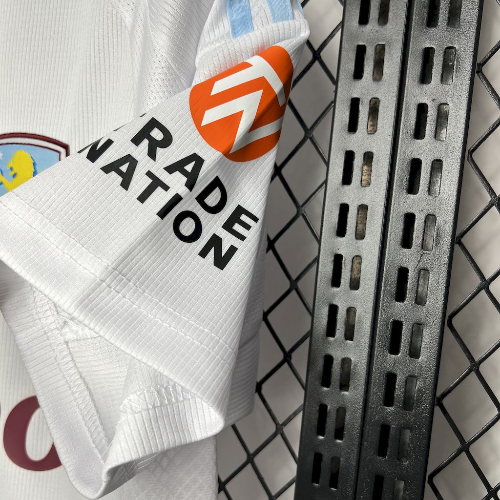 Camisa Aston Villa Villa Away 24/25 Castore Torcedor Masculina