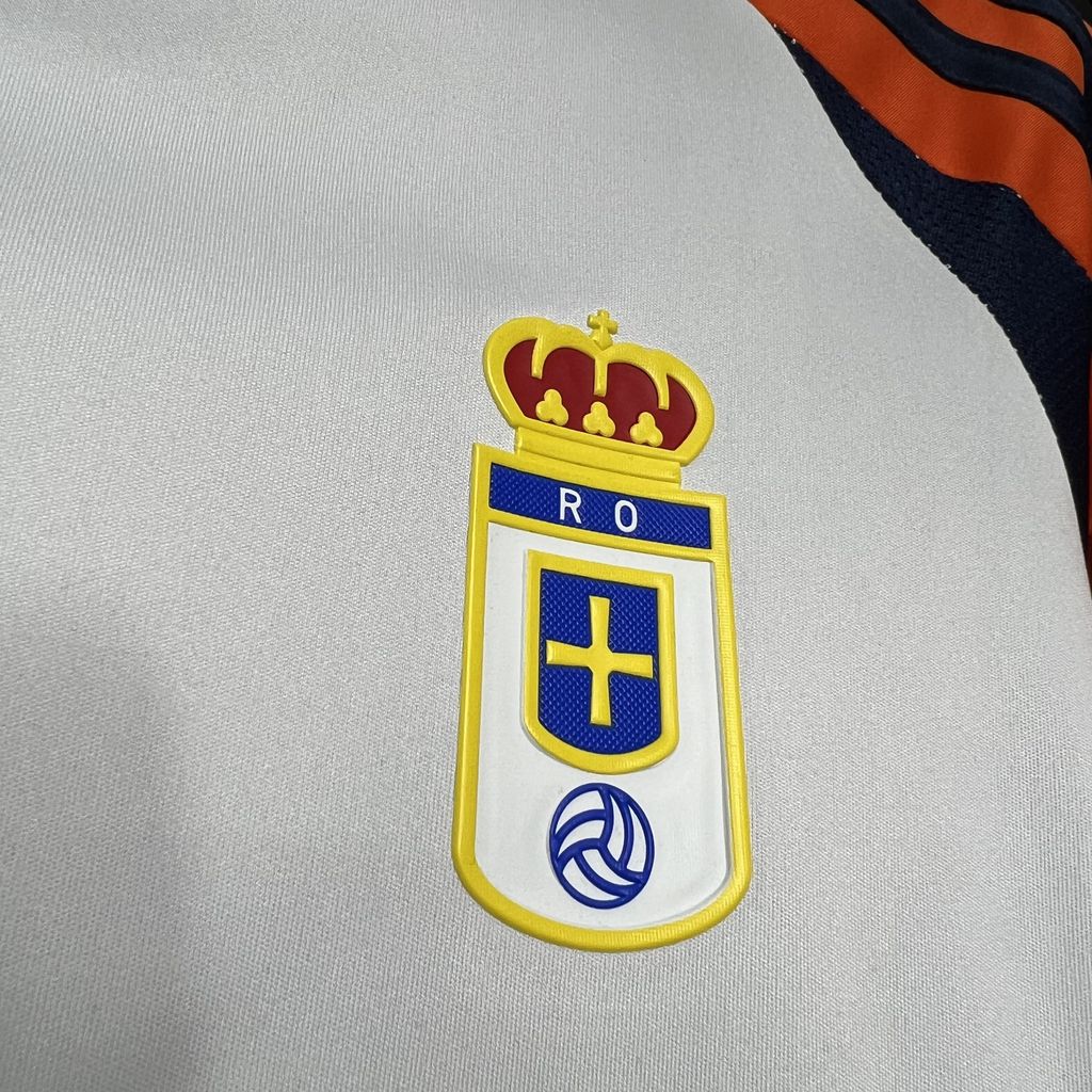 Camisa Real Oviedo Away 24/25 - Adidas Torcedor Masculina