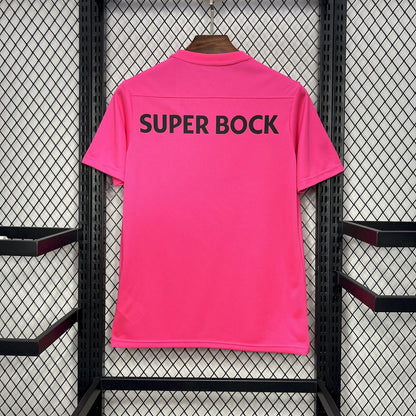 Camisa Sporting Outubro Rosa 24/25 - Nike Torcedor Masculina
