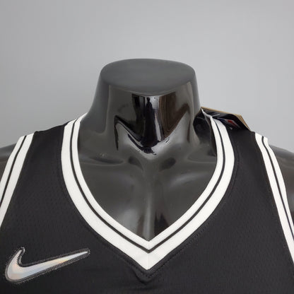 Camisa NBA Brooklyn Nets #11 Irving - 75° Aniversário Black