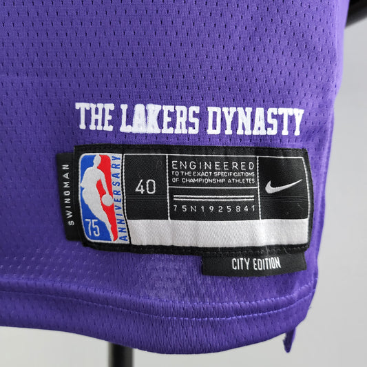 Camisa NBA Lakers #95 Toscano City Purple - 23/24