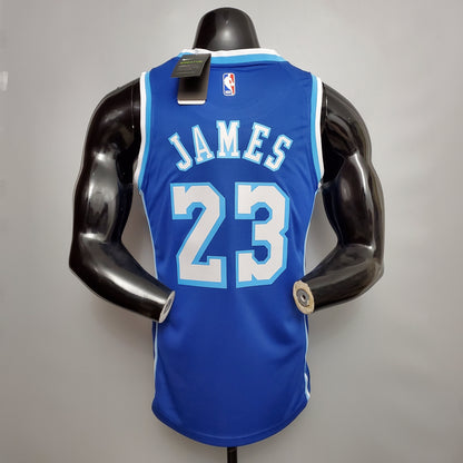 Camisa NBA Lakers #23 James Crershaw Blue - 23/24