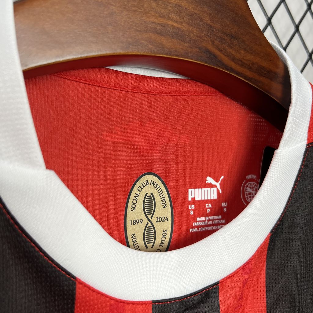 Camisa Milan Home 24/25 - Puma Torcedor Masculina