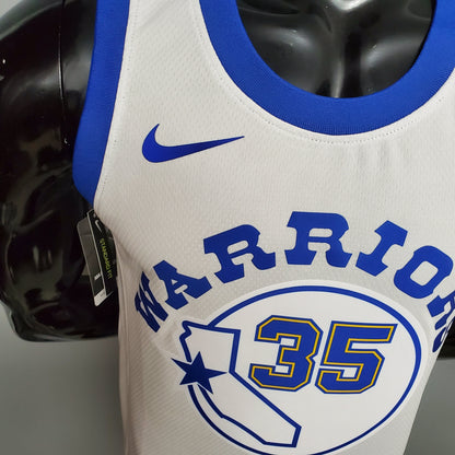 Camisa NBA Golden State Warriors #35 Durant - Retro White