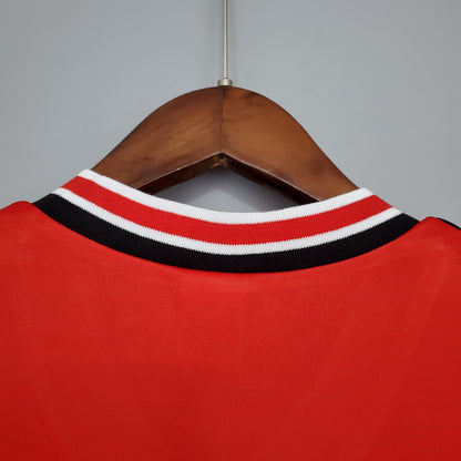 Camisa Manchester United Titular 85/86 - Versão Retro