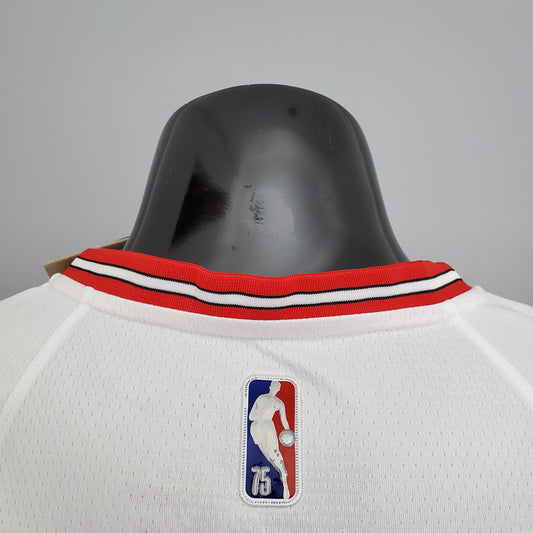 Camisa NBA Chicago Bulls #8 LaVine - 75° Aniversário White
