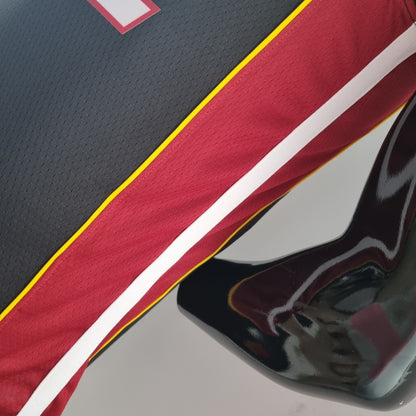 Camisa NBA Miami Heat #6 James - 75° Aniversário Black