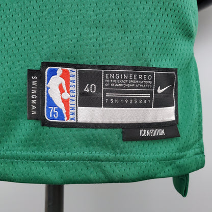 Camisa NBA Boston Celtics #7 Brown - 75° Aniversário Verde