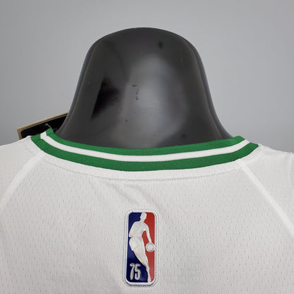 Camisa NBA Boston Celtics #11 Irving - 75° Aniversário White