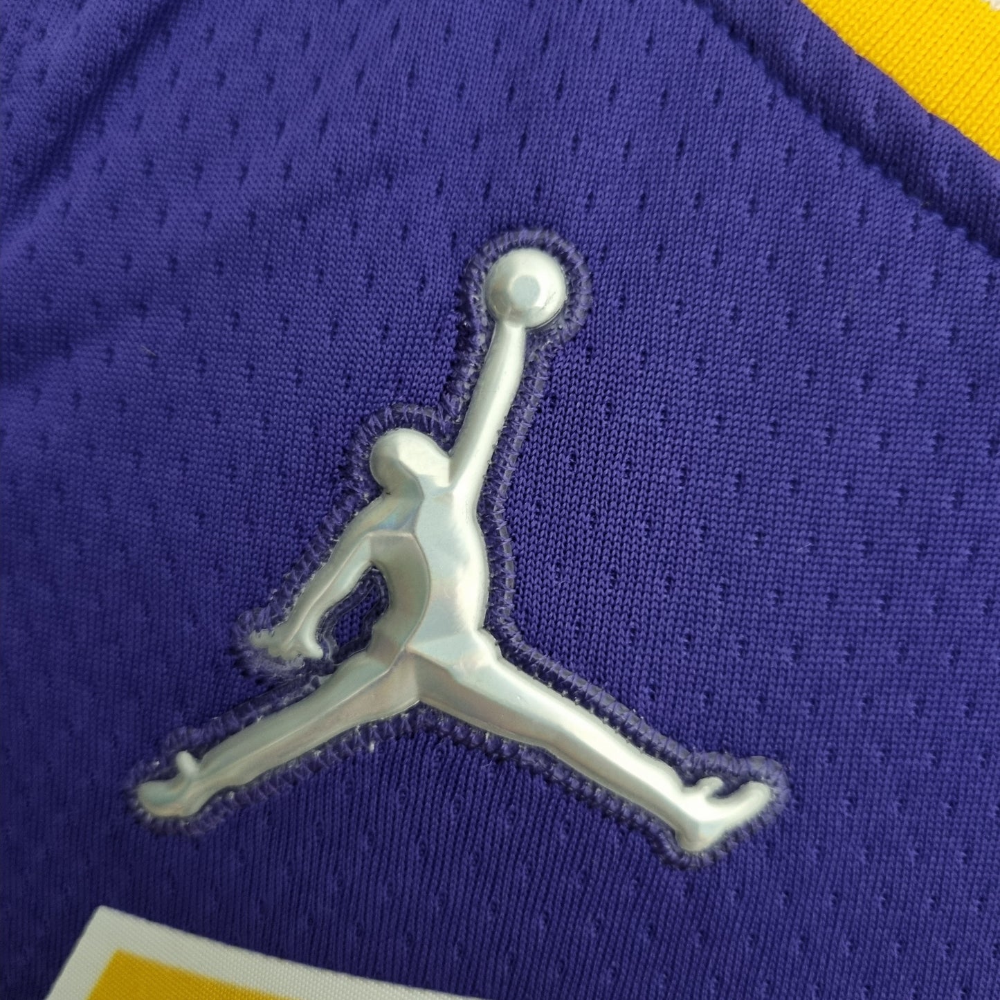 Camisa NBA Lakers #3 Davis Purple 75° Aniversário- 23/24
