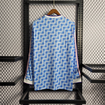 Camisa Manchester United Reserva 90/92 - Versão Retro Manga Comprida