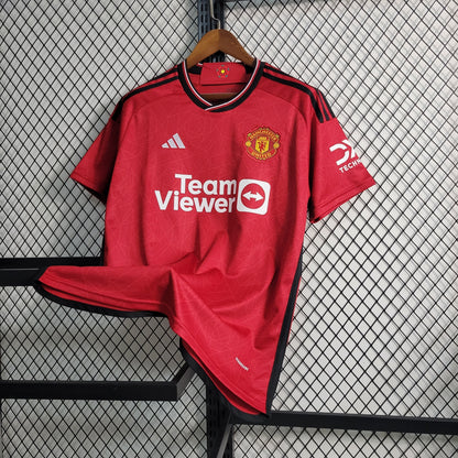 Camisa Manchester United Home 23/24 - Adidas Torcedor Masculina