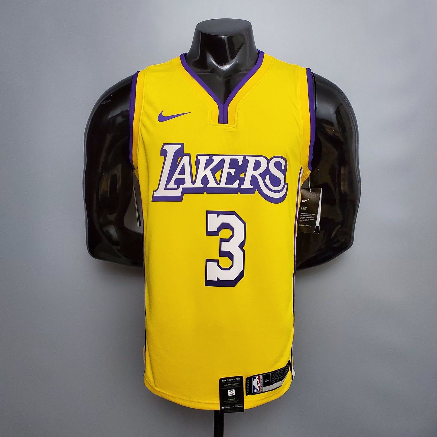 Camisa NBA Lakers #3 Davis V-neck Nike Connection - 23/24