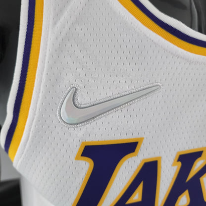 Camisa NBA Lakers #95 Toscano Branca 75° Aniversário  - 23/24
