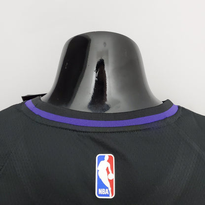 Camisa NBA Lakers #6 James Latin Black 75° Aniversário- 23/24