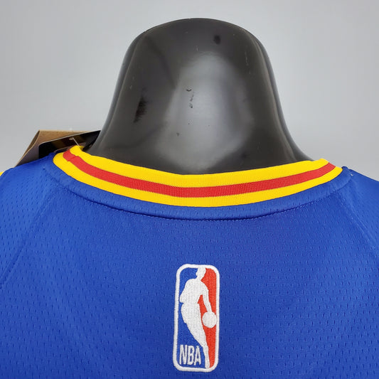 Camisa NBA Golden State Warriors #30 Curry - Retro Blue