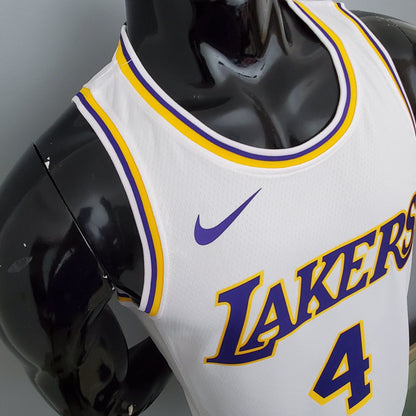 Camisa NBA Lakers #4 Rondo New Finals White - 23/24
