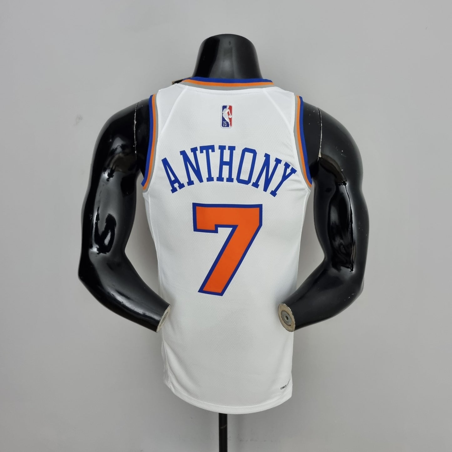Camisa NBA NY Knicks #7 Anthony - 75° Aniversário White