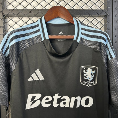 Camisa Aston Villa Away 25/26 Castore Torcedor Masculina - Lançamento