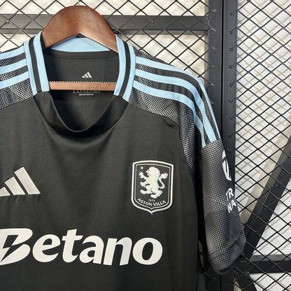 Camisa Aston Villa Away 25/26 Castore Torcedor Masculina - Lançamento