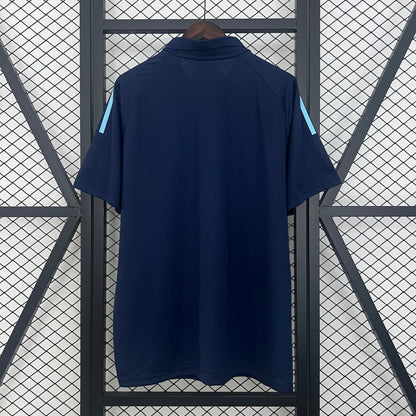Camisa Flamengo Treino Azul Marinho Polo 25/26 - Versão Torcedor - Lançamento