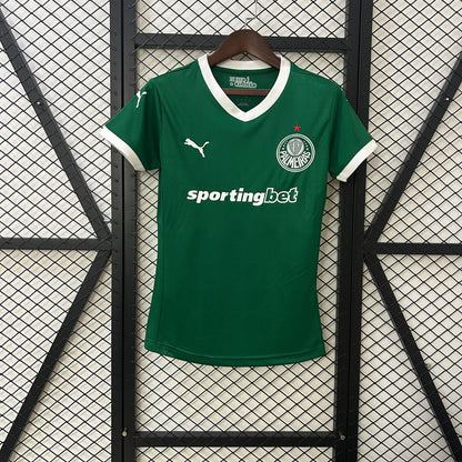Camisa Palmeiras Home Titular 25/26 - Feminina - Lançamento