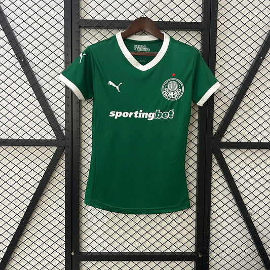 Camisa Palmeiras Home Titular 25/26 - Feminina - Lançamento
