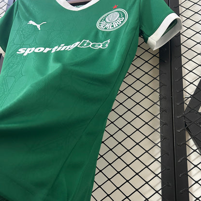 Camisa Palmeiras Home Titular 25/26 - Feminina - Lançamento