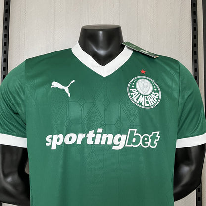 Camisa Palmeiras Titular 25/26 - Versão Jogador - Lançamento
