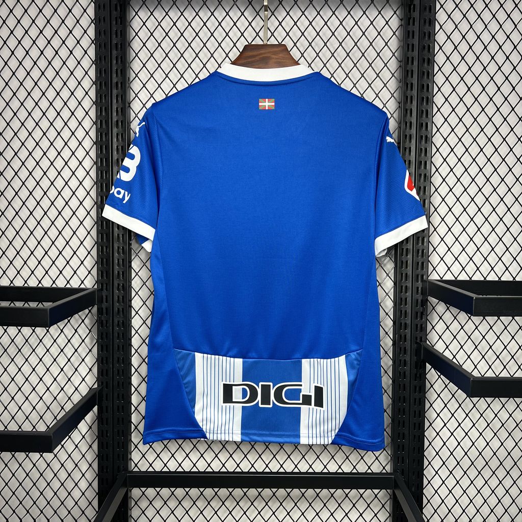 Camisa Alaves Home 24/25 - Torcedor Masculina