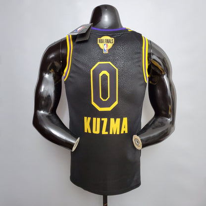 Camisa NBA Lakers #0 Kuzma NBA Finals Black - 23/24