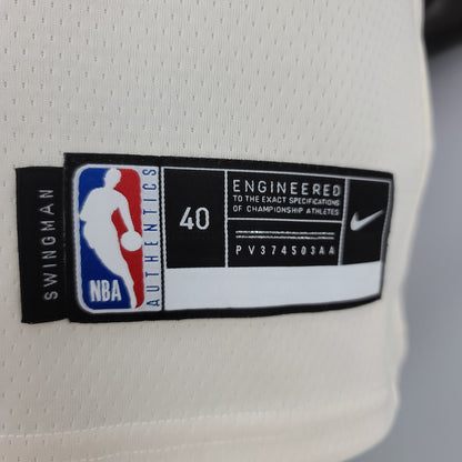 Camisa NBA Milwalkee Bucks #34 Antetokounmpo - Theme White