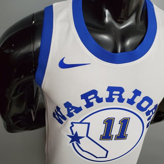 Camisa NBA Golden State Warriors #11 Thompson - Retro White