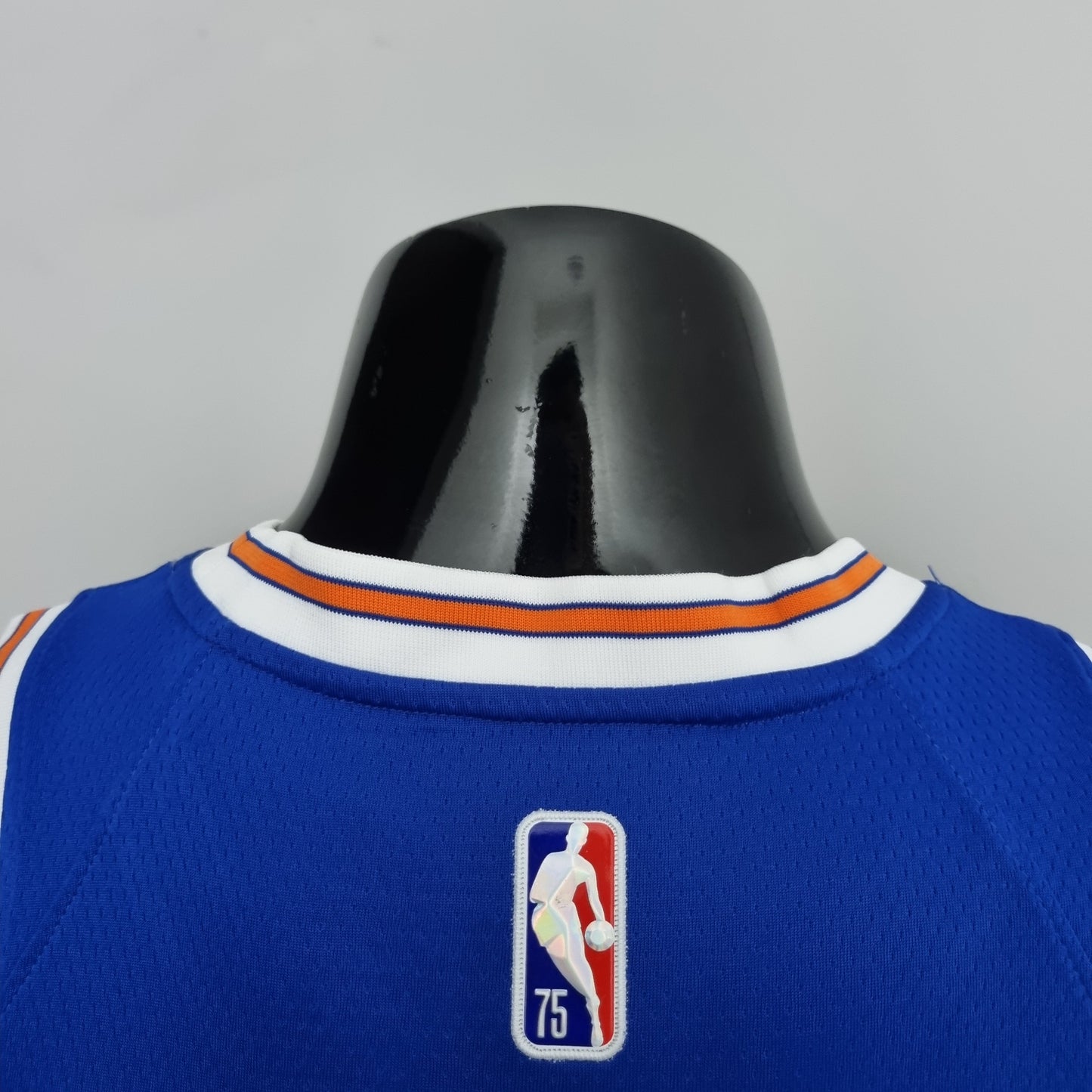 Camisa NBA NY Knicks #30 Randle - 75° Aniversário Limited Blue