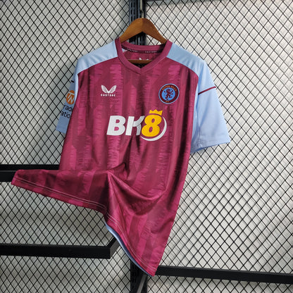 Camisa Aston Villa Home 23/24 Castore Torcedor Masculina