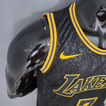 Camisa NBA Lakers #7 Anthony Snake Print - 23/24