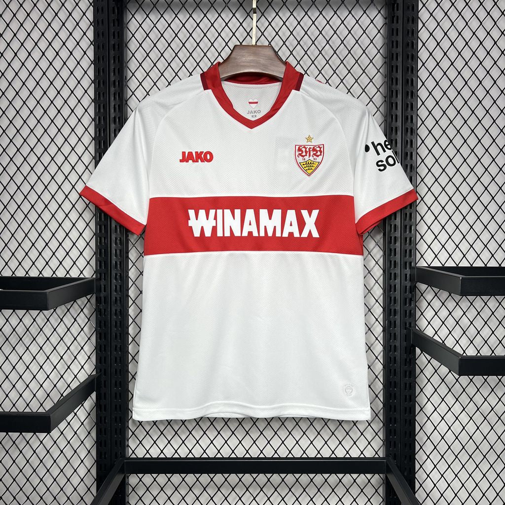 Camisa Stuttgarts Home 24/25 - Torcedor Masculina