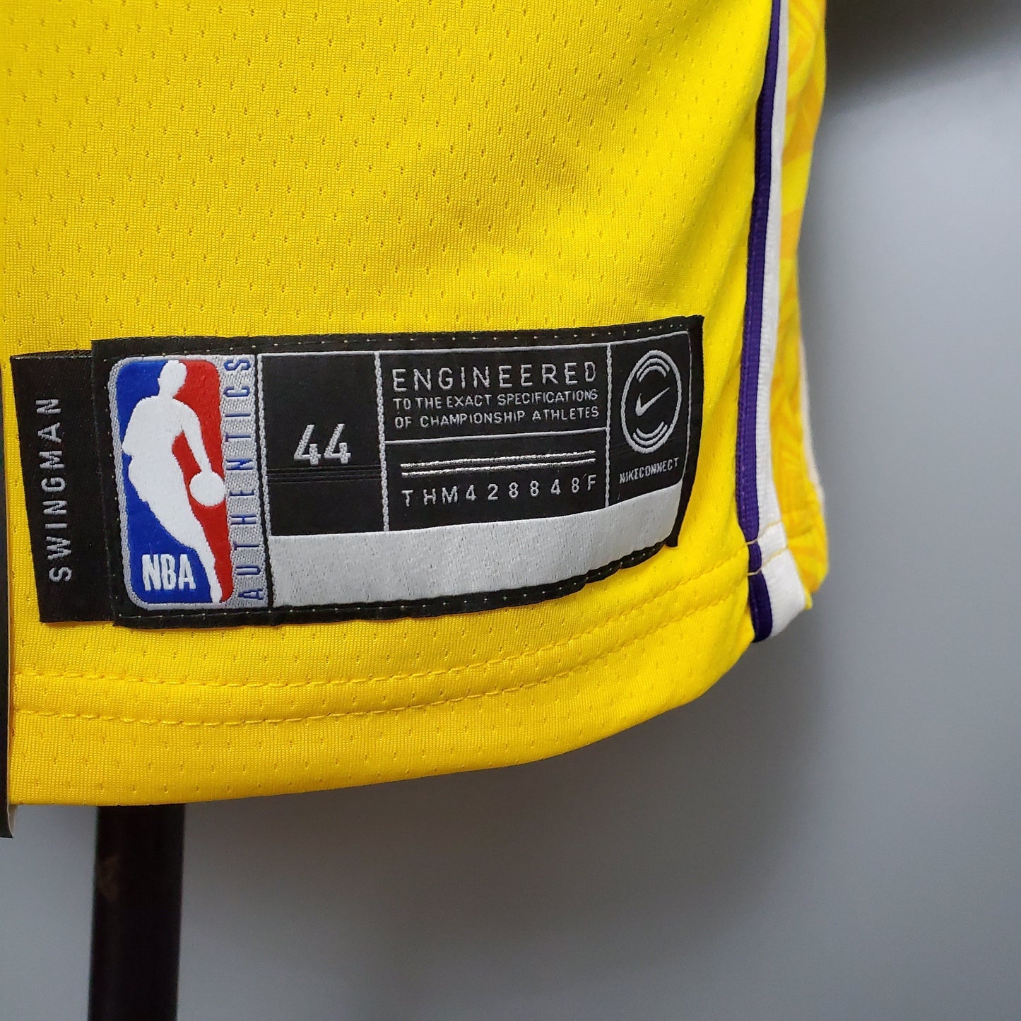 Camisa NBA Lakers #0 Kuzma V-neck Nike Connection - 23/24